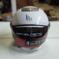 Casco Moto City Eleven Bianco