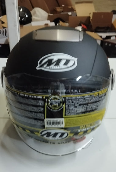 Casco Moto City Eleven Nero