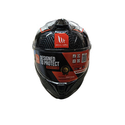 Casco MT Integrale Targo Bianco/Nero Perlato