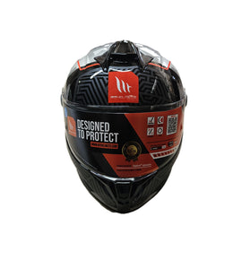 Casco MT Integrale Targo Bianco/Nero Perlato
