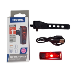 Fanale Posteriore Buchel Duo Led con sensore di frenata