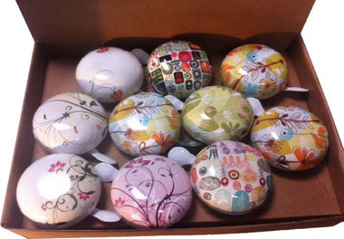 Campanello Acciaio Retrò diam 60mm Dipinto