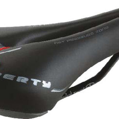 Sella Corsa Libety Con foro nera