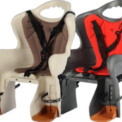 Seggiolino Posteriore Elibas Al Portapacco Grigio - Panna 051