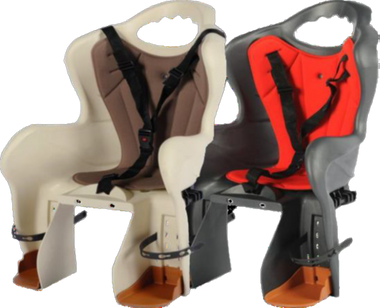 Seggiolino Posteriore Elibas Al Portapacco Grigio - Panna 051