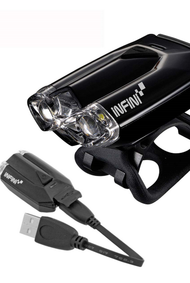 Luce Anteriore Manubrio Lava (80 Lumen) - Nero