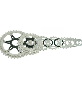 Sunrace 10V HG 11/42 Argento