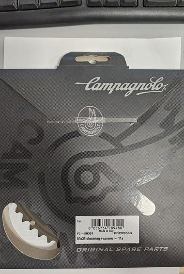 Campagnolo FC-SR353 Corone 53/39 11V Originali Super Record con Viti