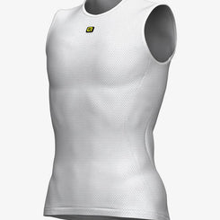 Canottiera intima Alé Velo senza maniche bianco nero