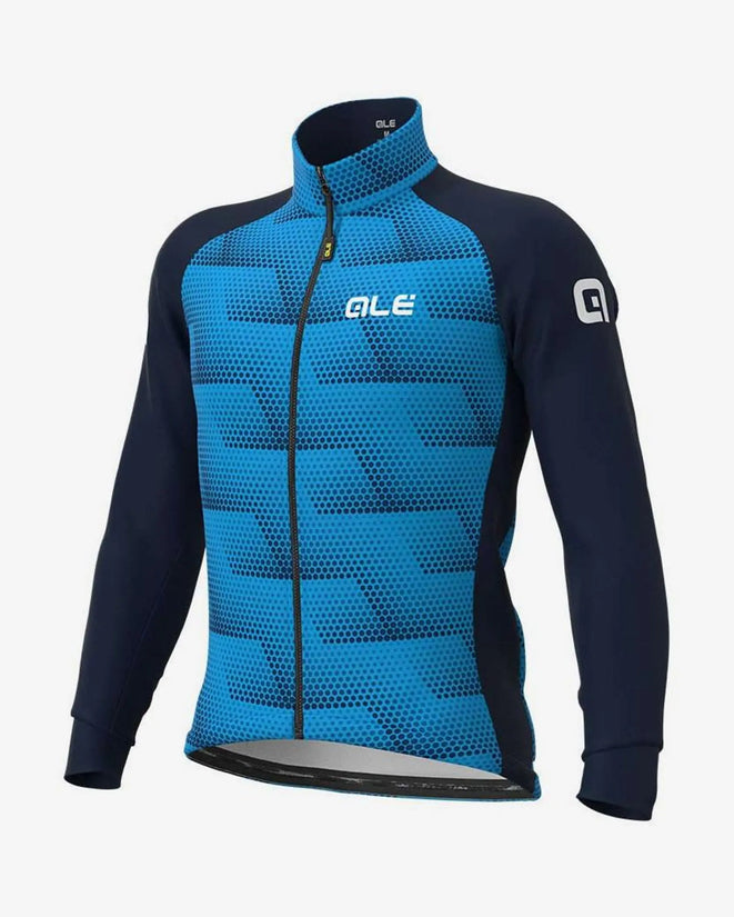 Giacca Alé Solid Sharp Azzurro Blu Marino Tg S
