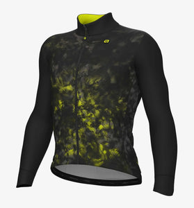 Giacca Alé PR.E Ghostly Giallo Brillante Nero Tg L