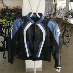 Giubbino moto Kandia Sport in vera pelle