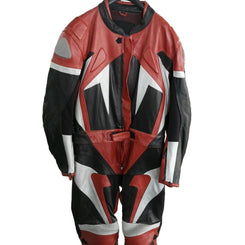 Tuta Moto Kandia Sport in vera Pelle XXXL Rossa