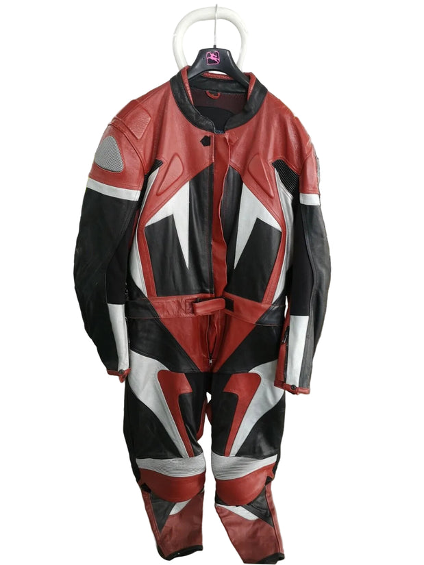 Tuta Moto Kandia Sport in vera Pelle XXXL Rossa